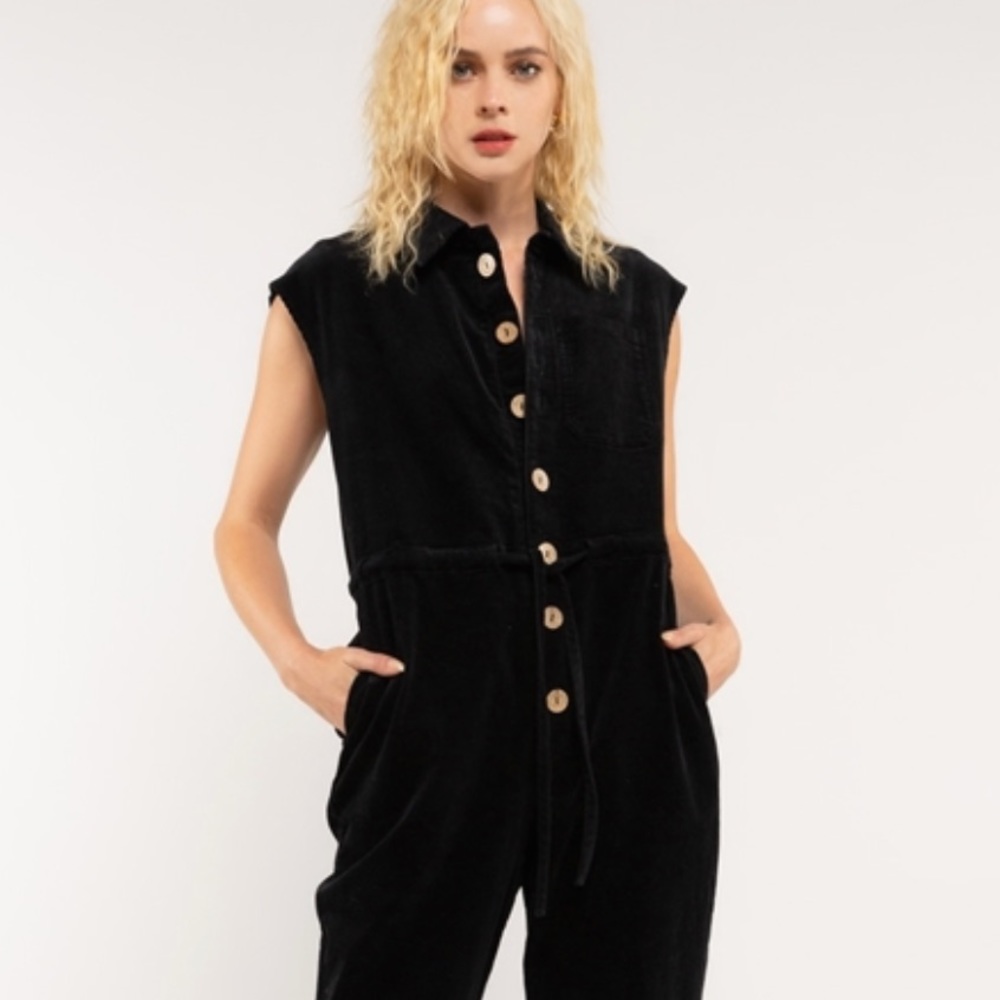 Engineer Corduroy Jumpsuit
